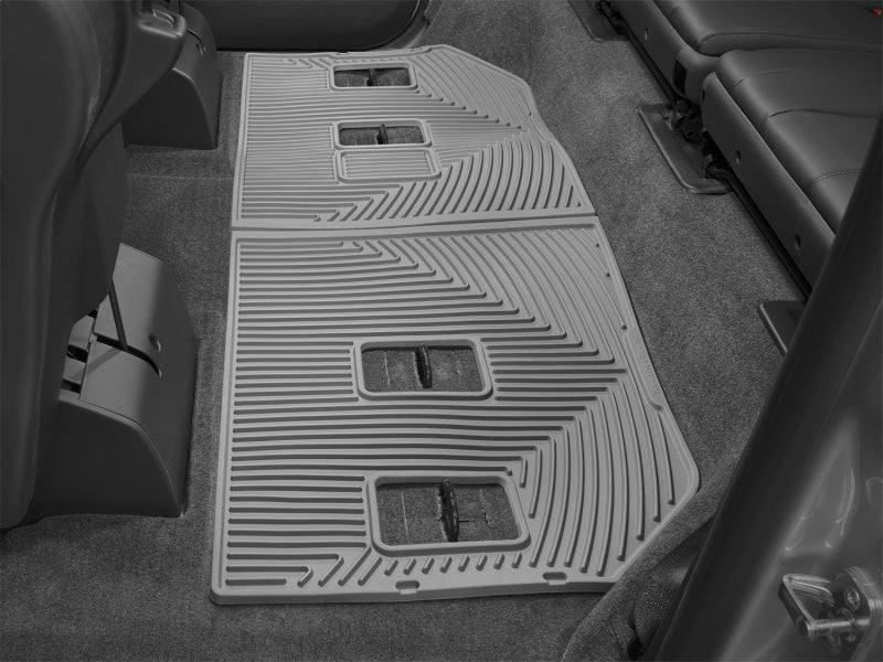 WeatherTech 24-26 Lexus GX/Toyota Land Cruiser Rear All-Weather Floor Mats - Grey