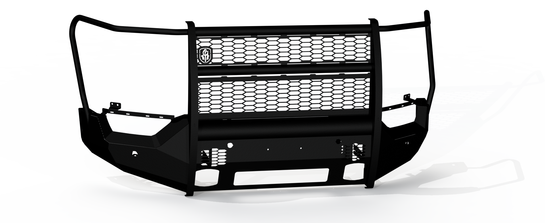 Vaquero Front Non-Winch Bumper Full Guard - Texture Black 2021-2023 Ford F-150