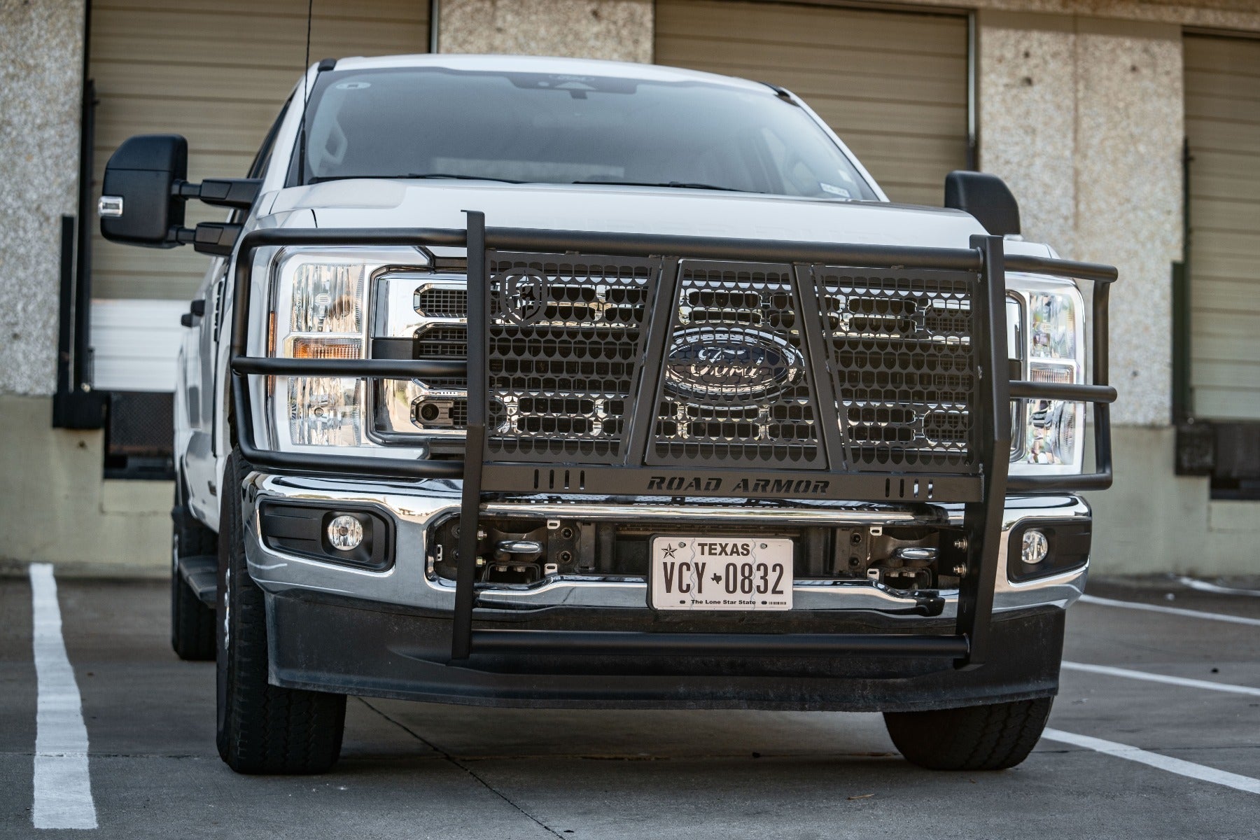 Vaquero Front Grille Guard - Brush Guard - Texture Black 2017-2025 Ford F-250 F-350 F-450 F-550