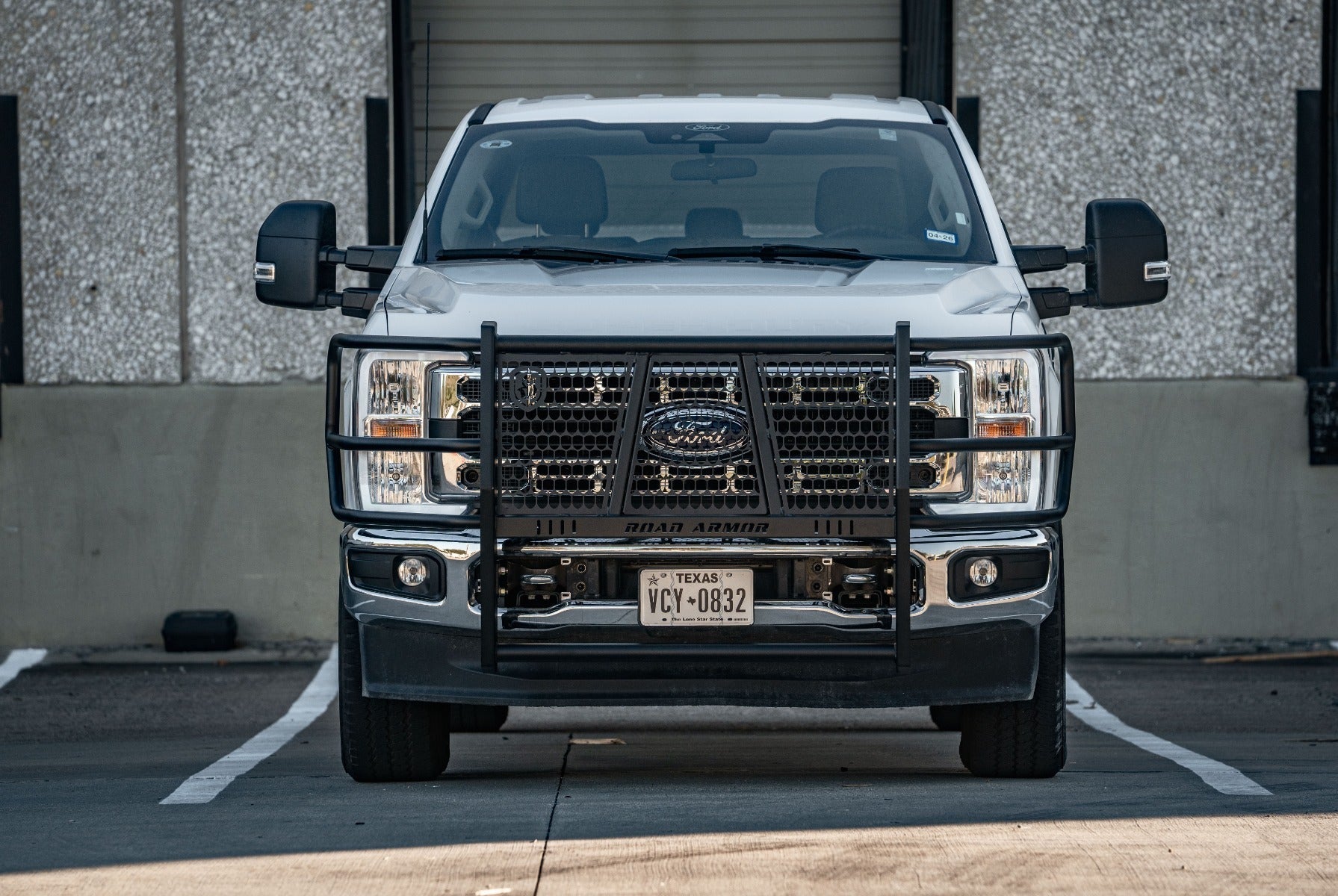 Vaquero Front Grille Guard - Brush Guard - Texture Black 2017-2025 Ford F-250 F-350 F-450 F-550