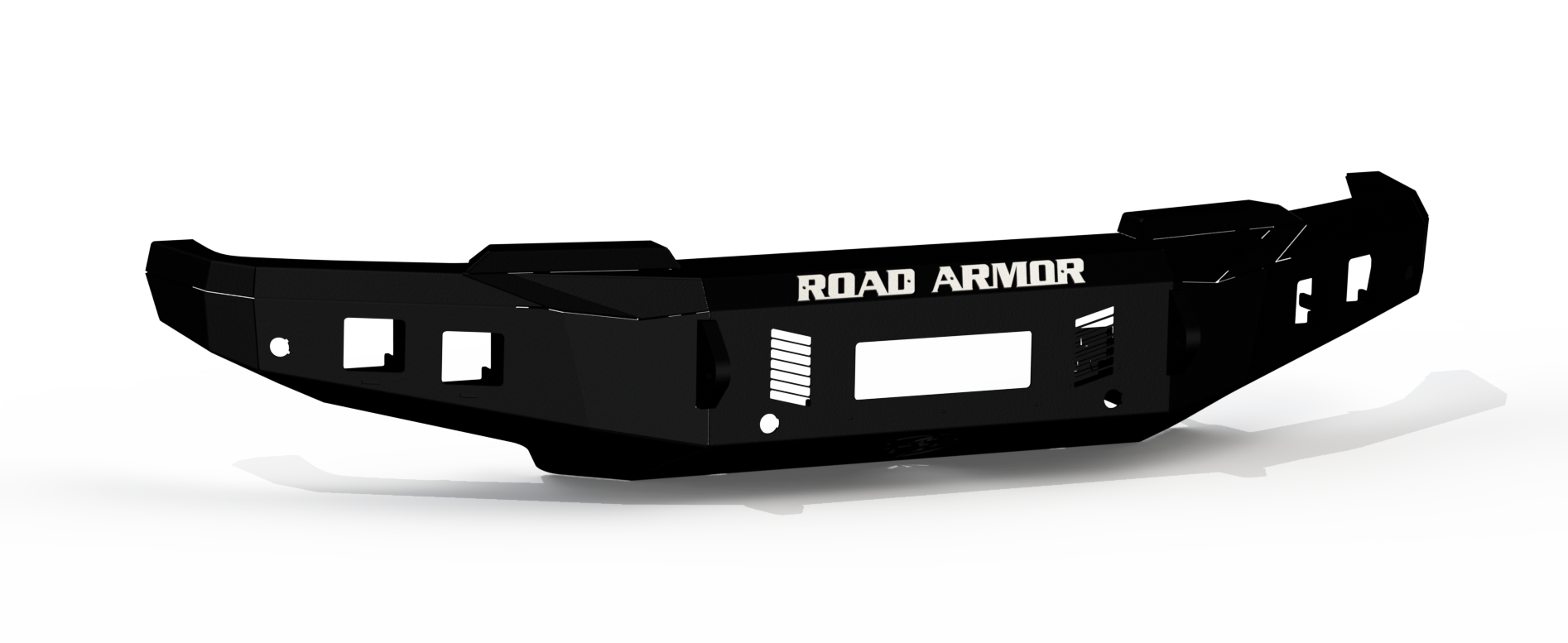 Stealth Front Non-Winch Bumper - Texture Black 2023-2025 Ford F-250 F-350