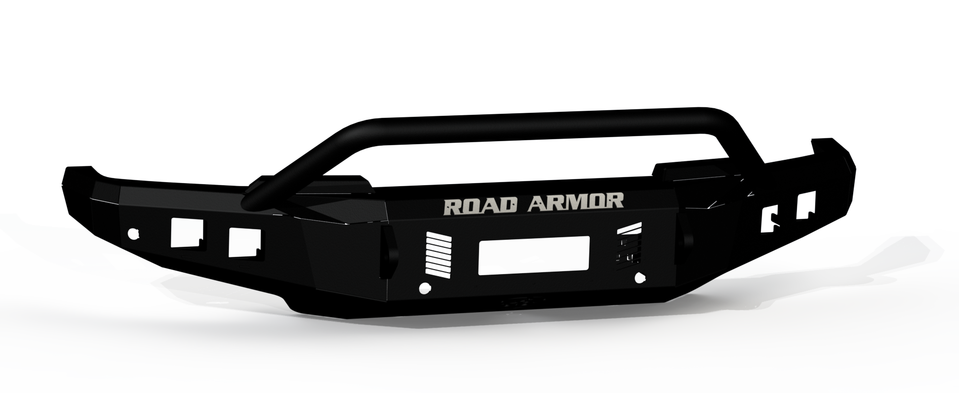 Stealth Front Non-Winch Bumper Pre-Runner Guard - Texture Black 2023-2025 Ford F-250 F-350