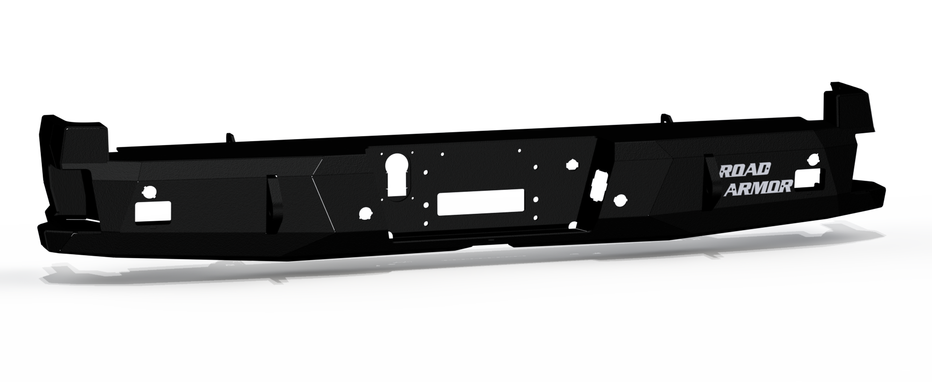Stealth Rear Winch Bumper - Texture Black 2023-2025 Ford F-250 F-350 F-450