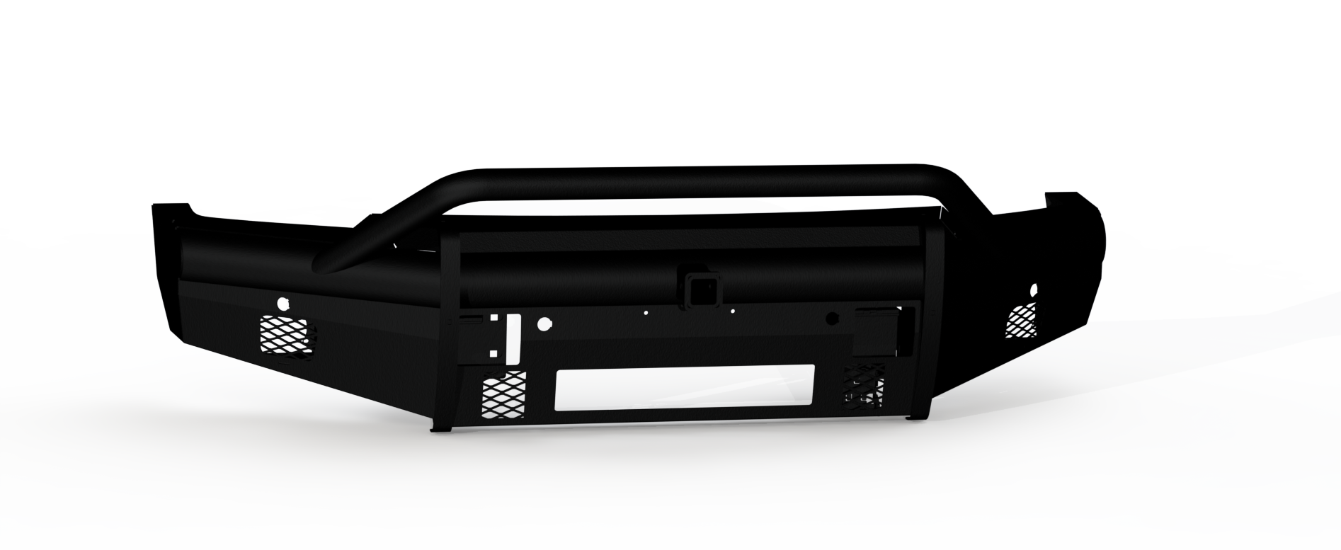 Vaquero Front Non-Winch Bumper Pre-Runner Guard - Texture Black 2023-2025 Ford F-250 F-350 F-450 F-550