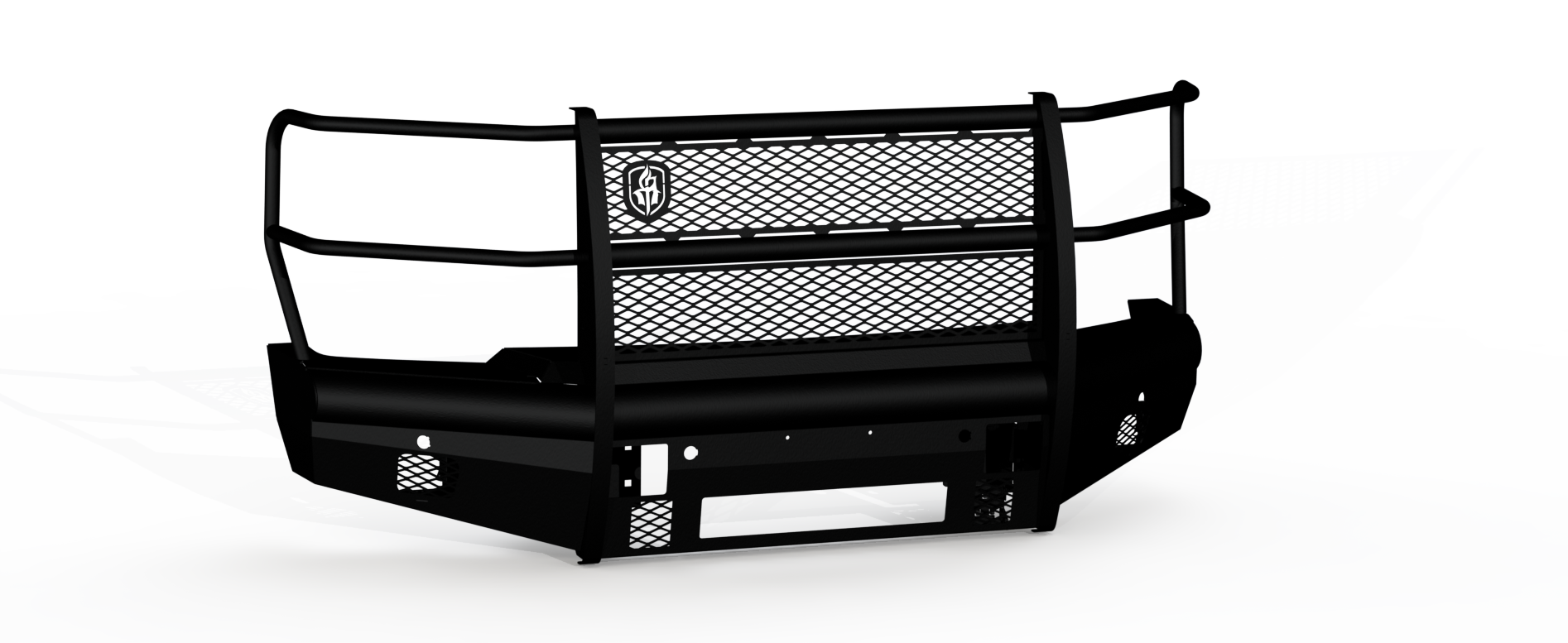 Vaquero Front Non-Winch Bumper Full Guard - Texture Black 2023-2025 Ford F-250 F-350 F-450 F-550