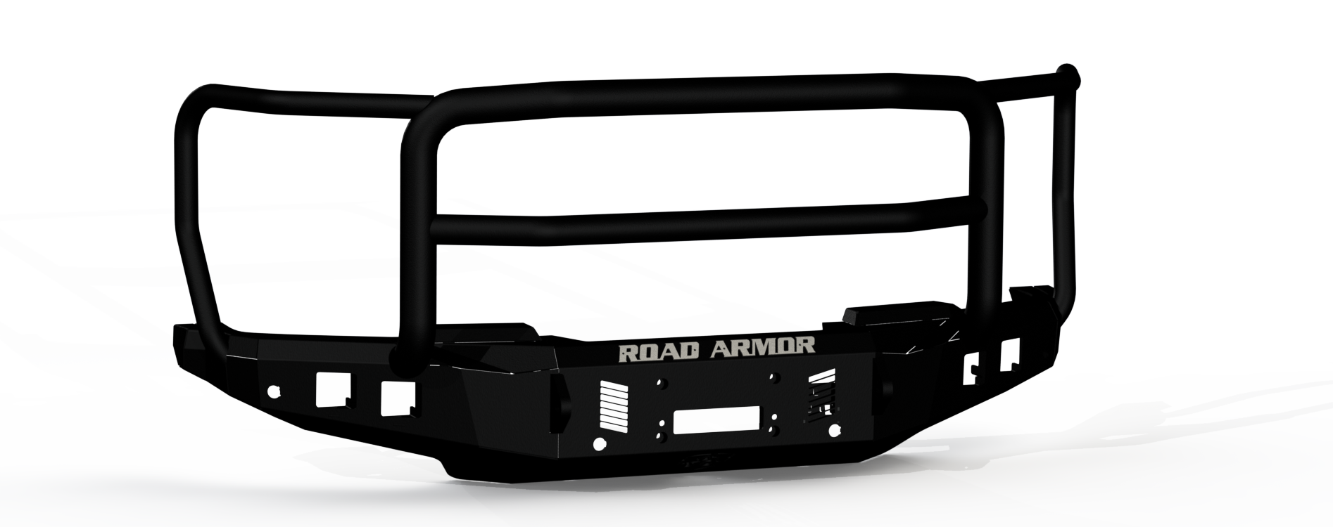 Stealth Front Winch Bumper Lonestar Guard - Texture Black - 2023-2025