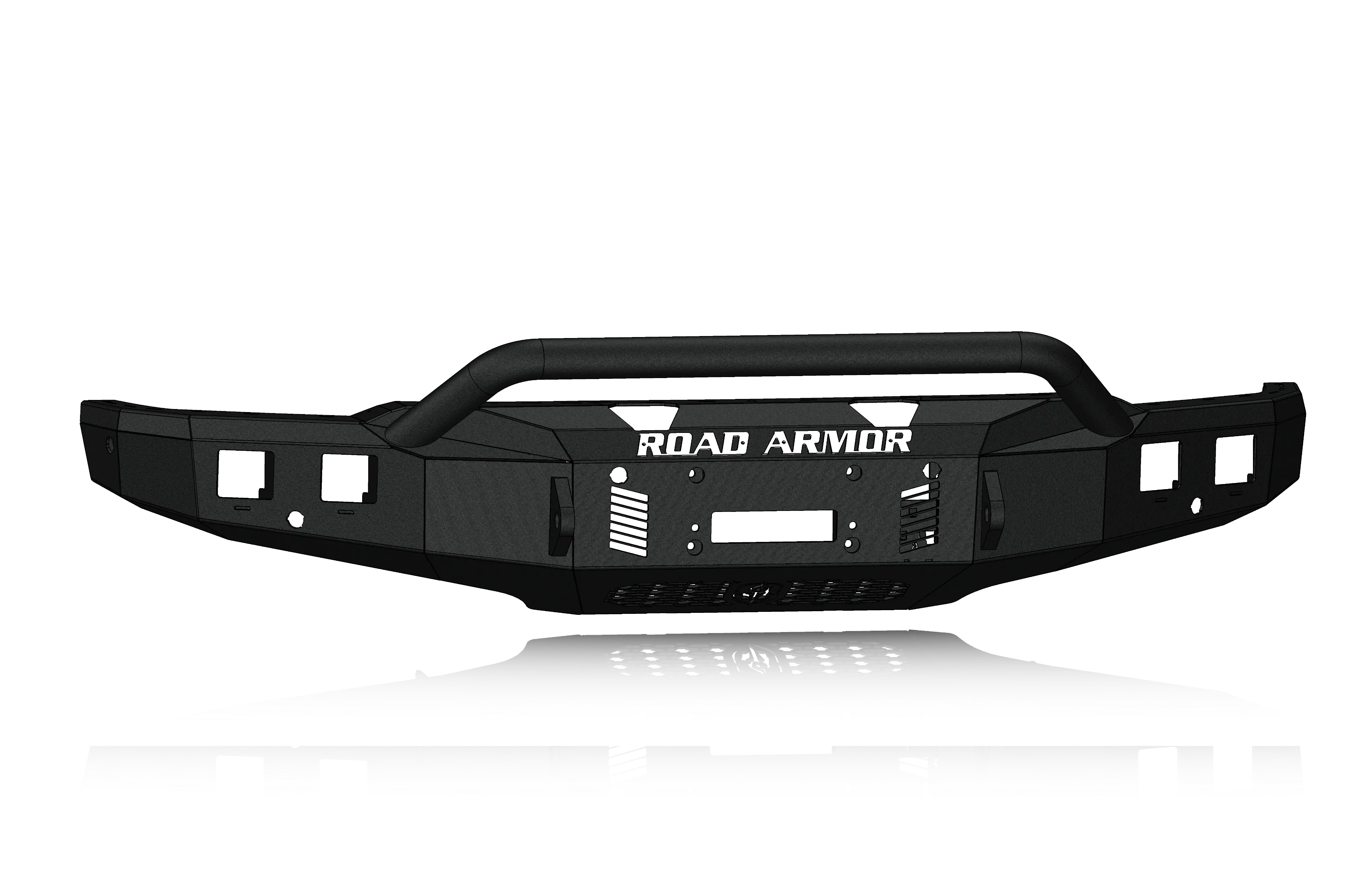 Stealth Front Winch Bumper Pre-Runner Guard - Texture Black - 2024-2026 - Ford - F-150
