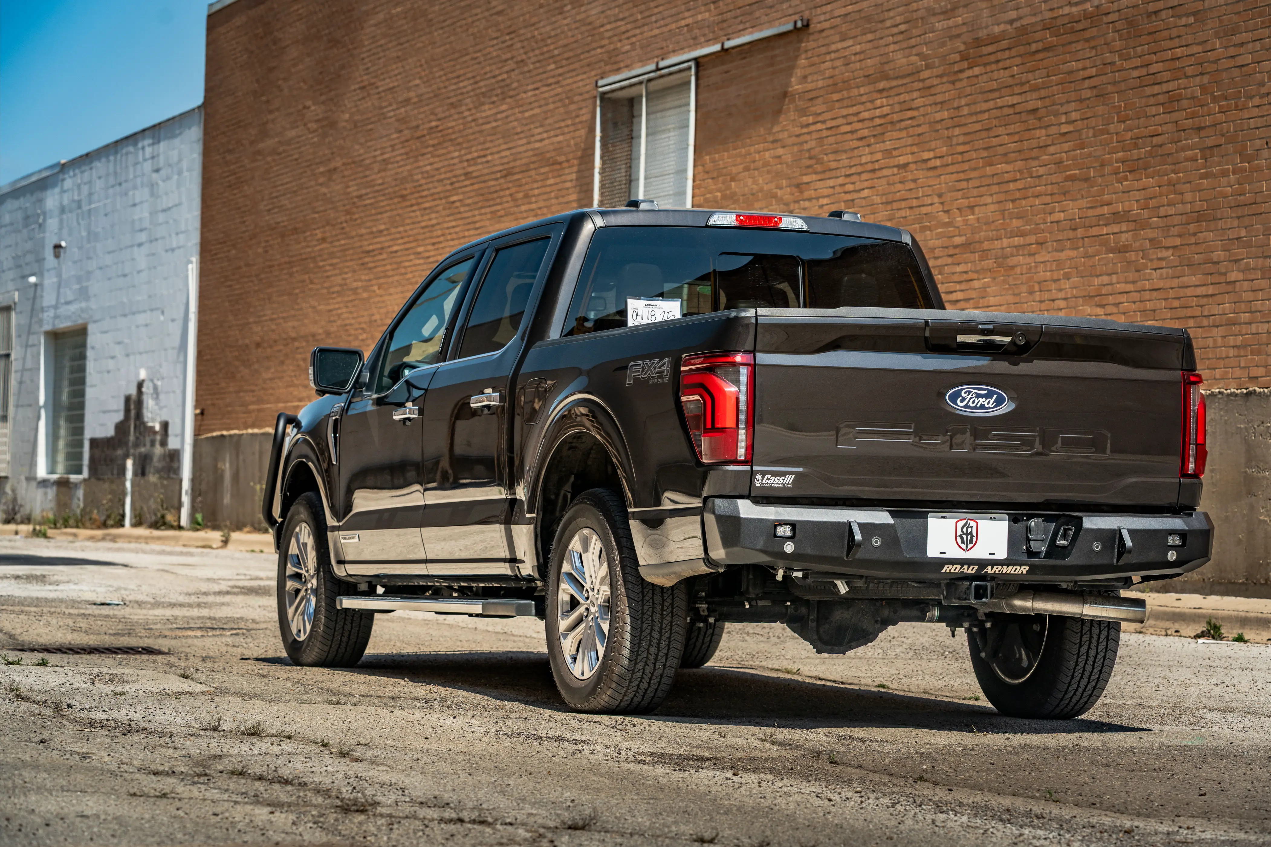 Stealth Rear Non-Winch Bumper - Texture Black - 2024-2026 - Ford F-150
