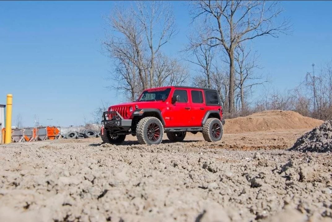 3.5 Inch Lift Kit C/A Drop 2-Door Jeep Wrangler JL 4WD (2018-2023) Rough Country