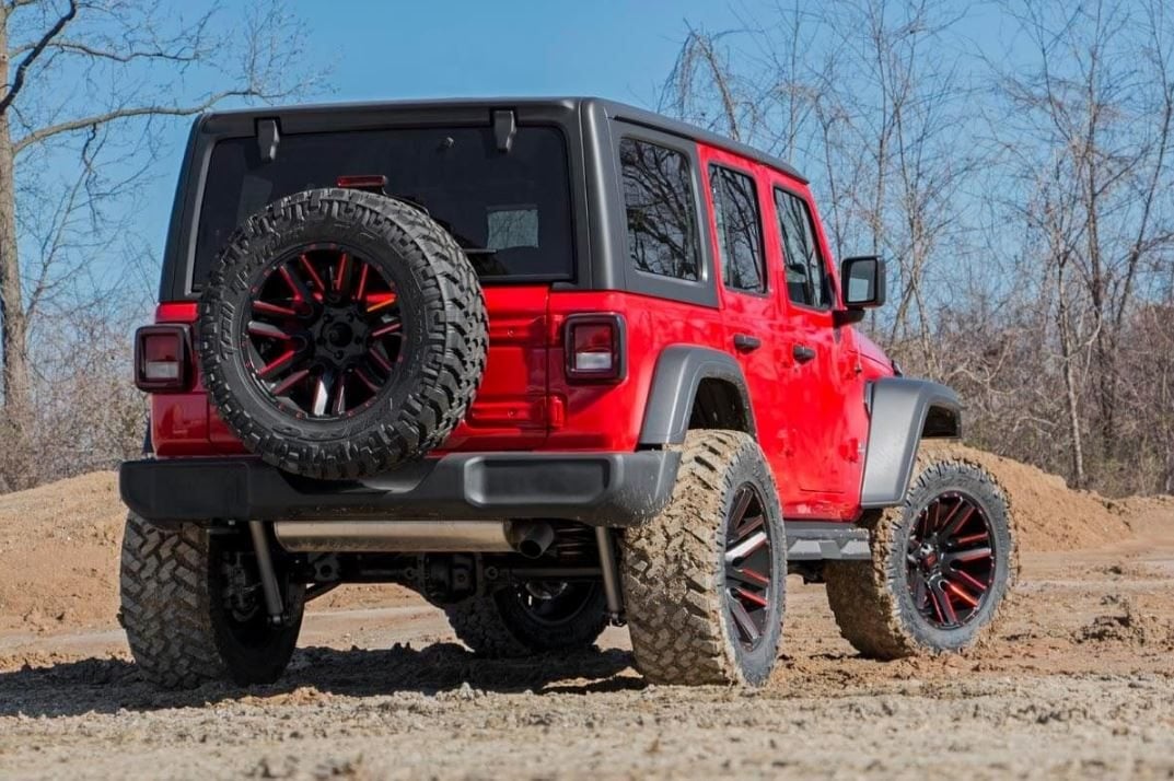 3.5 Inch Lift Kit C/A Drop 2-Door Jeep Wrangler JL 4WD (2018-2023) Rough Country