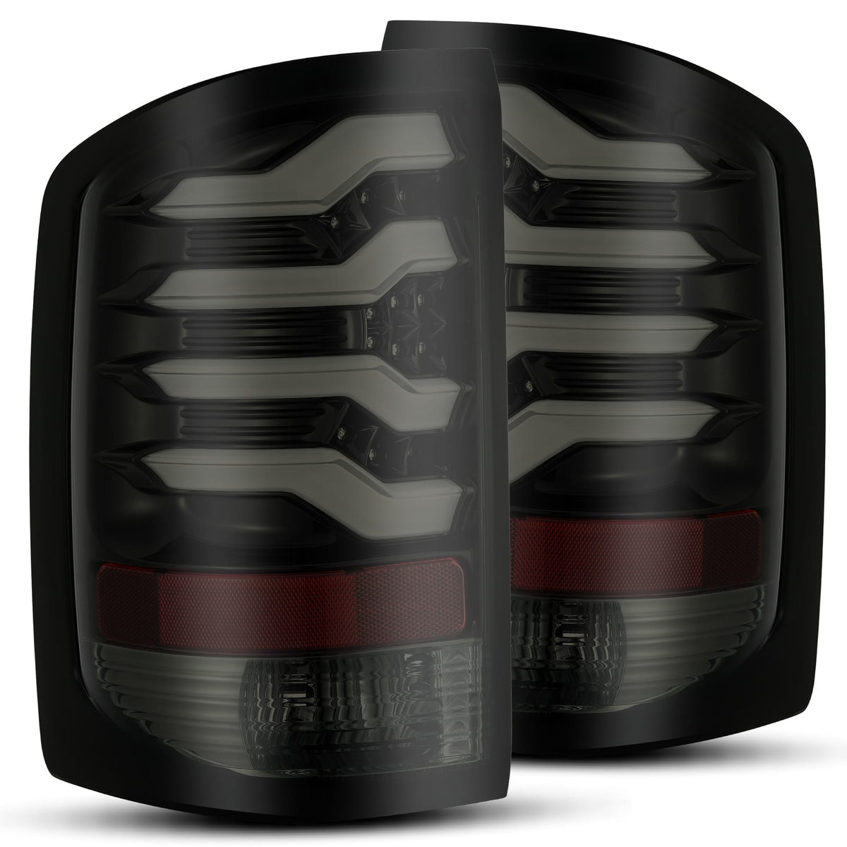 AlphaRex LED Taillights Jet Black - 630010