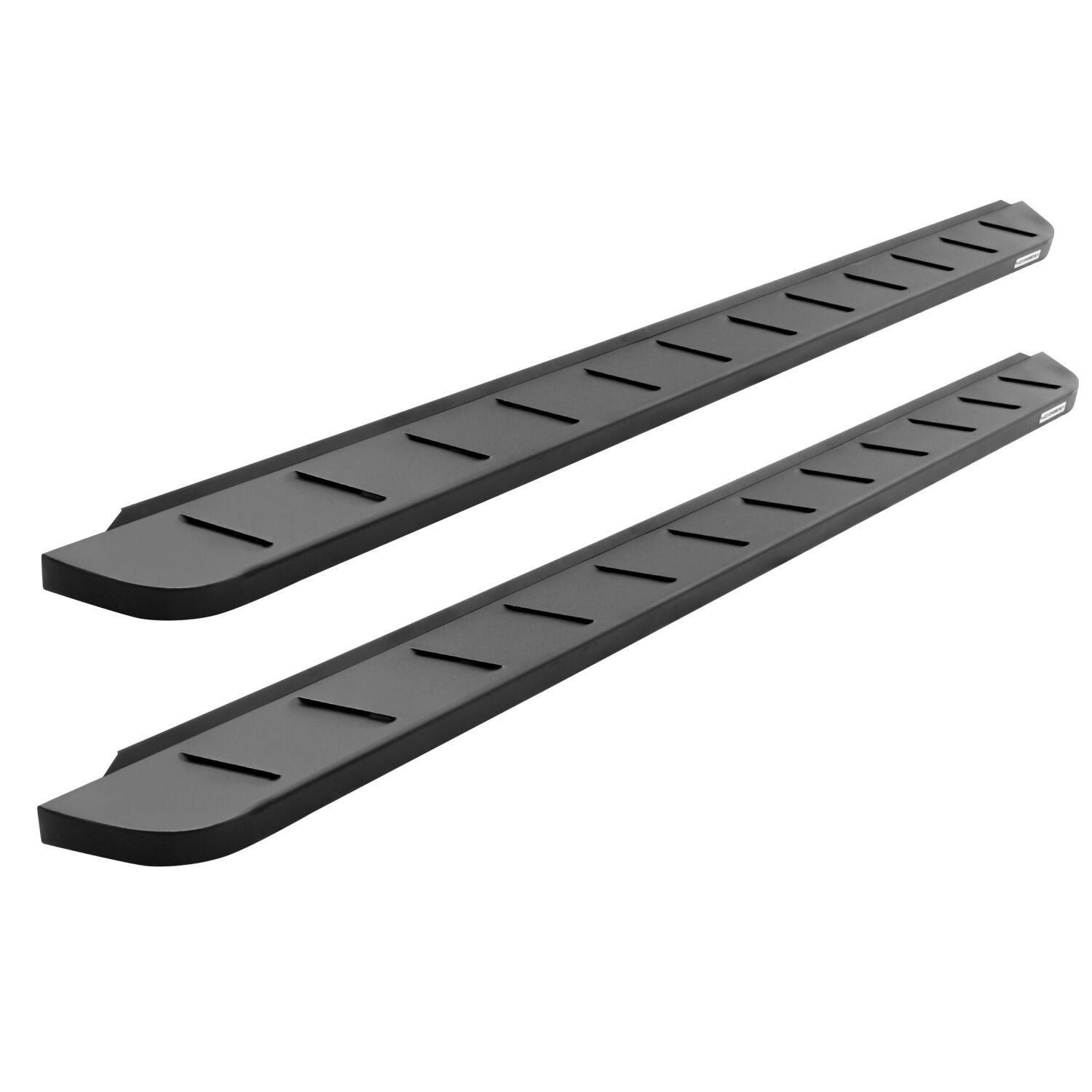 RB10 Running Boards With Mounting Brackets Textured Black 2015-2018 Silverado/Sierra 2500 HD/3500 HD Go Rhino