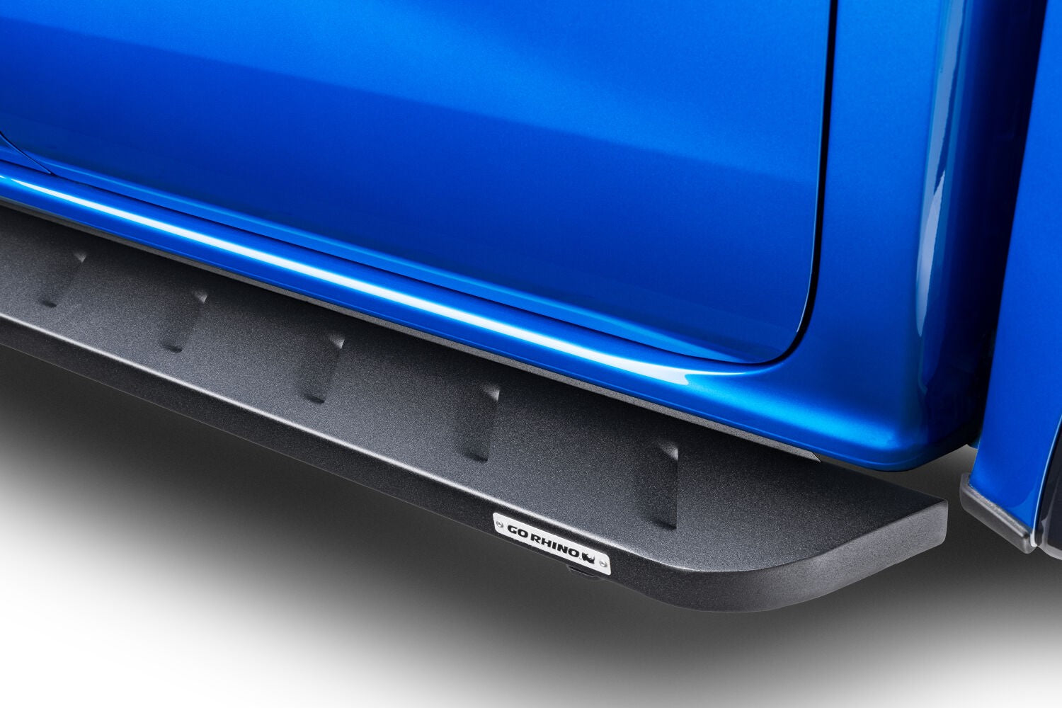 RB10 Running Boards With Mounting Brackets Textured Black 2009-2014 Dodge Ram 1500 Go Rhino