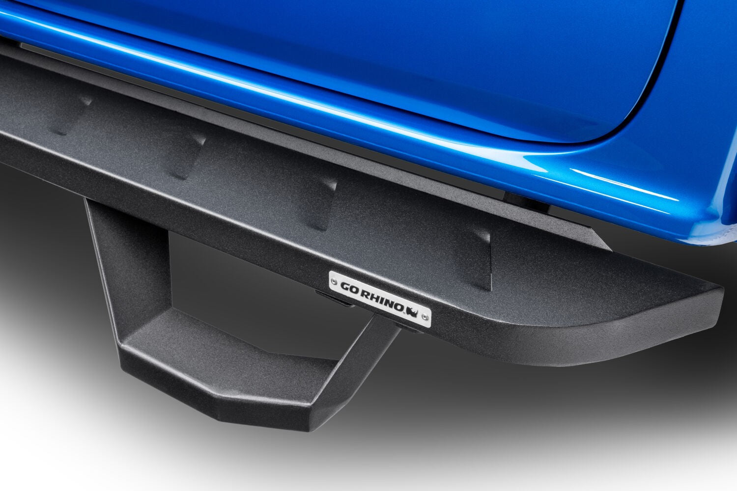 RB10 Running Boards with Mounting Brackets, 2 Pairs Drop Steps Kit Textured Black 2025-2026 Toyota 4Runner Go Rhino