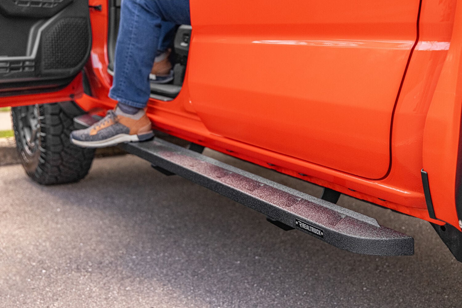 RB10 Slim Line Running Boards W/Brackets Bedliner coating 2025-2026 Toyota 4Runner Go Rhino