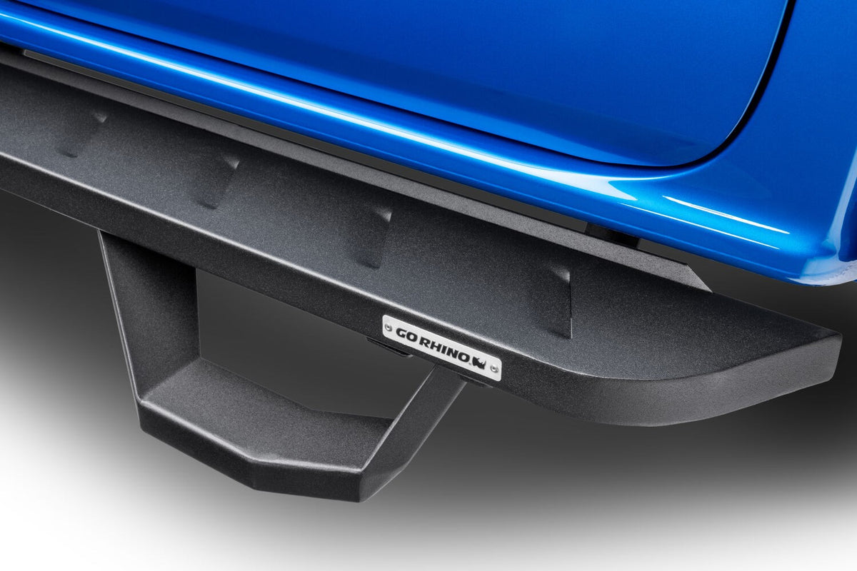 RB10 W/ Brackets, 2 Pairs Drop Steps Kit Textured Black For 2024-2026 Lexus GX550 2024-2026 Toyota Land Cruiser Go Rhino