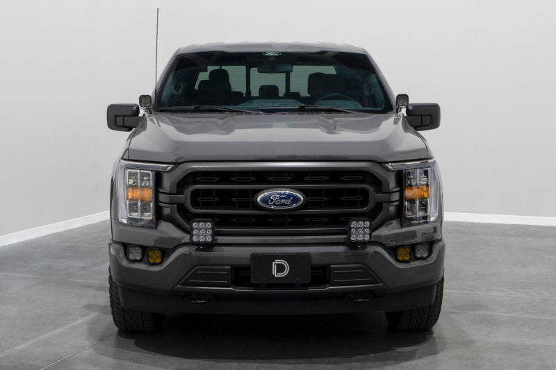 Diode Dynamics 21-22 Ford F-150 SS5 Bumper LED Pod Light Kit - Yellow Pro Driving