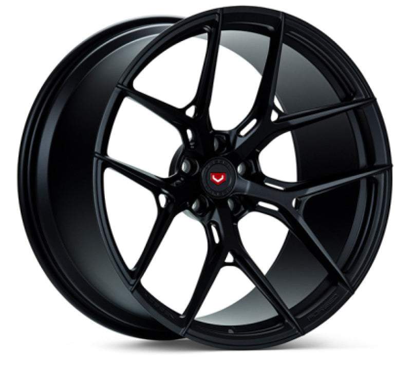 Vossen S21-01 20x9.5 / Centerlock / ET36 - Satin Black Wheel - (992 Turbo S - Front)