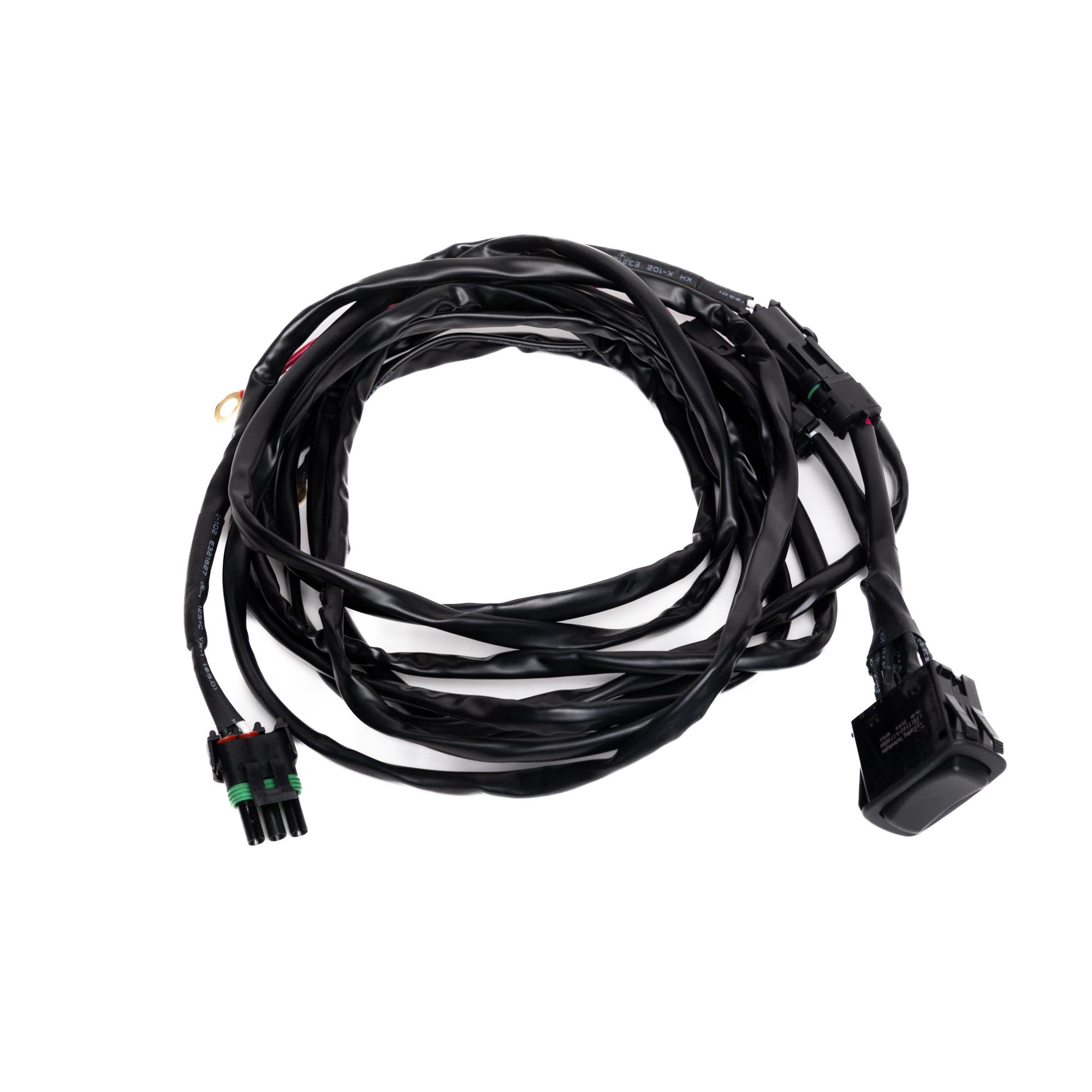 Reflex Light Actuator Harness Rocker Switch Universal Motor Actuator Adaptor Harness Baja Design