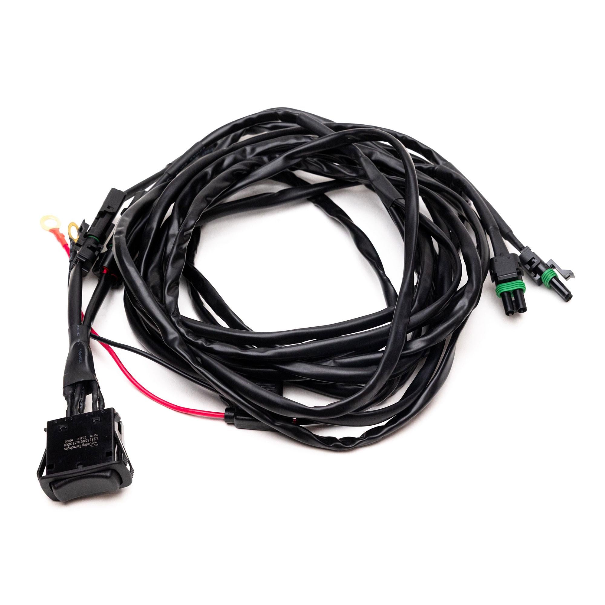 Reflex Light Actuator Harness Rocker Switch Universal Motor Actuator Adaptor Harness Baja Design