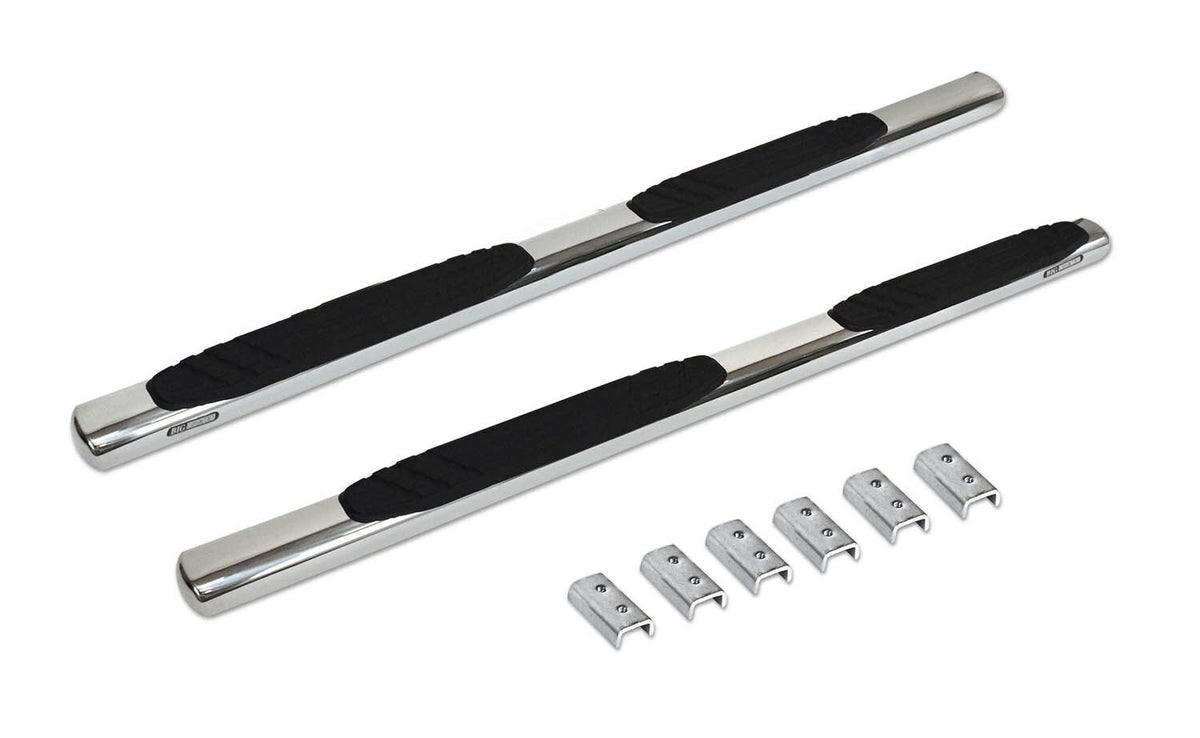 4 Inch OE Xtreme Series SideSteps Boards Only Polished Stainless Steel 2011-2014 Dodge Durango 2011-2021 Jeep Grand Cherokee 2013-2018 Toyota RAV4 2021-2024 Ford Bronco Go Rhino