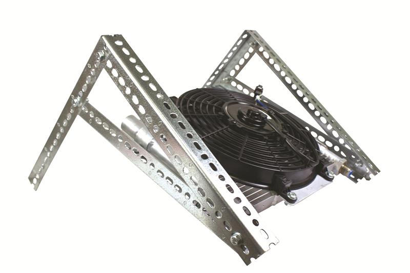 BD Diesel Xtruded Trans Oil Cooler - 5/16 inch Cooler Lines