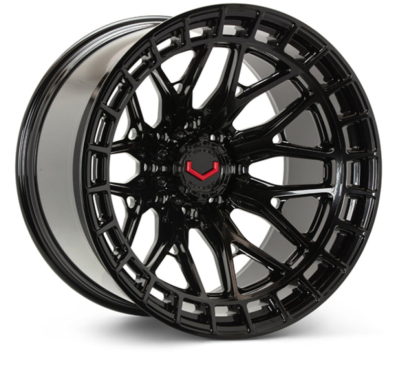 Vossen LCX-02 24x12 / 8x165.1 / ET44 / 125.1 / Ultra Deep - Gloss Black Wheel