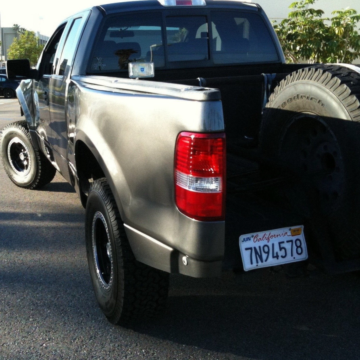 2004-2008 Ford F-150 with custom bedsides showcasing a rugged offroad style and enhanced truck performance.