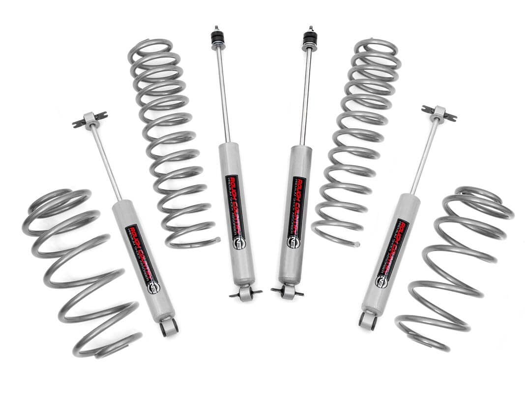 2.5 Inch Lift Kit 4 Cyl N3 Jeep Wrangler TJ (97-06)/Wrangler Unlimited (04-06) Rough Country