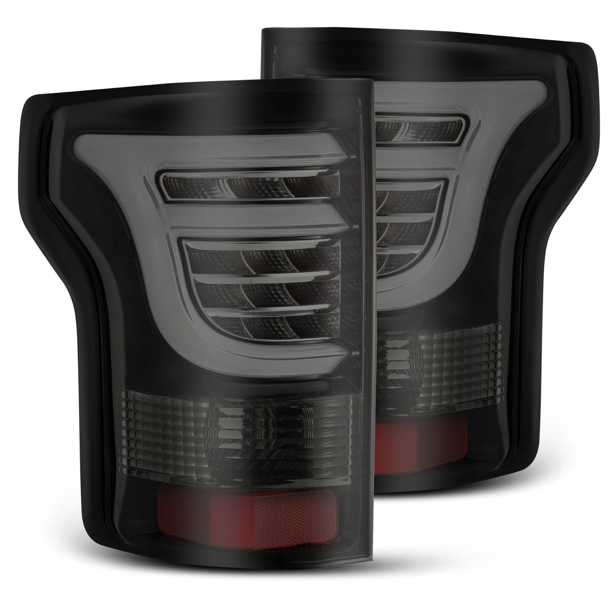 AlphaRex LED Taillights Jet Black - 652010