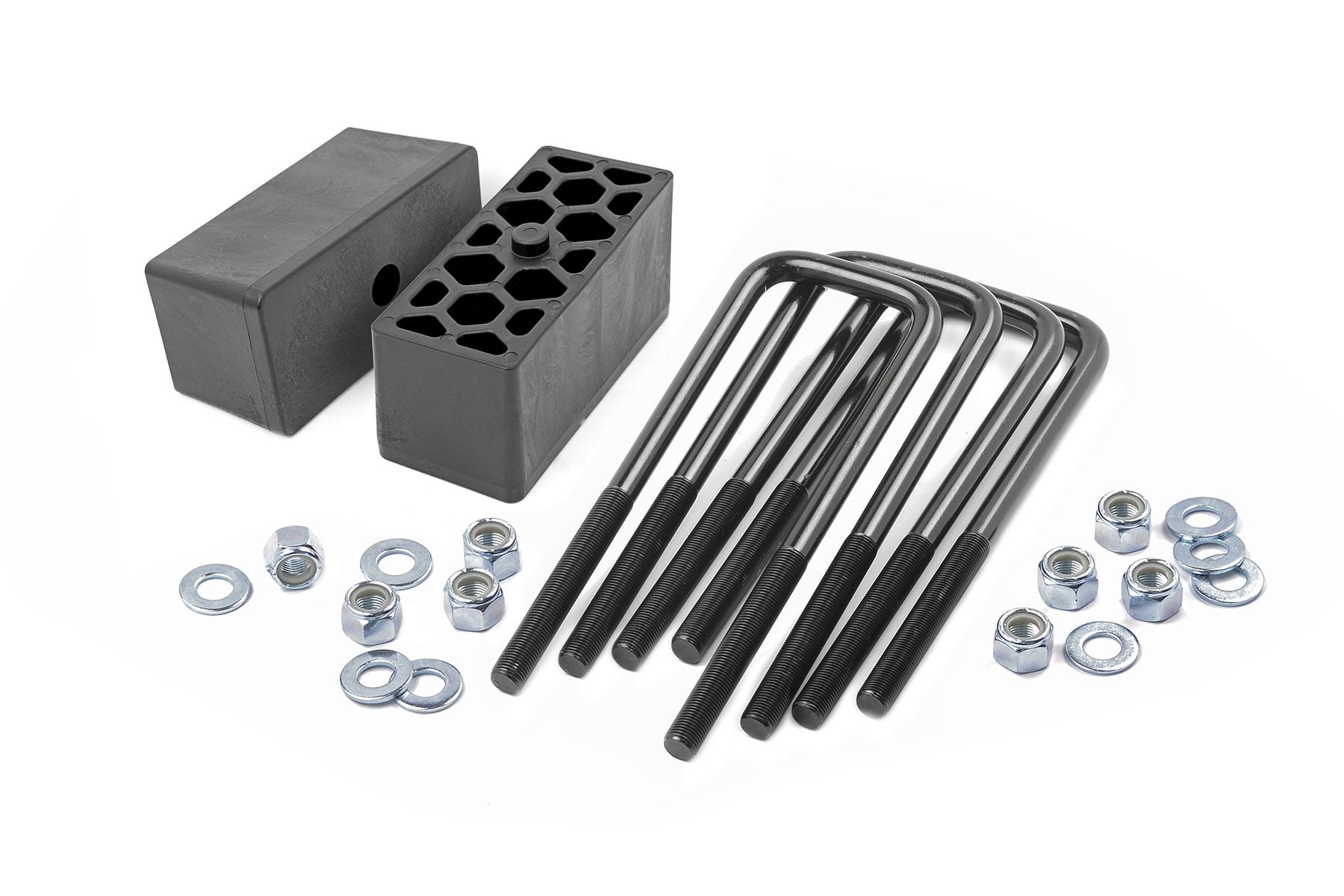 2.5 Inch Block & U-Bolt Kit Silverado/Sierra 1500 (99-25) Rough Country