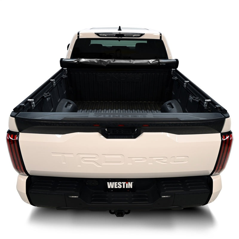 Westin 22-24 Toyota Tundra 5.5ft. Bed Soft Roll Tonneau Cover - Black