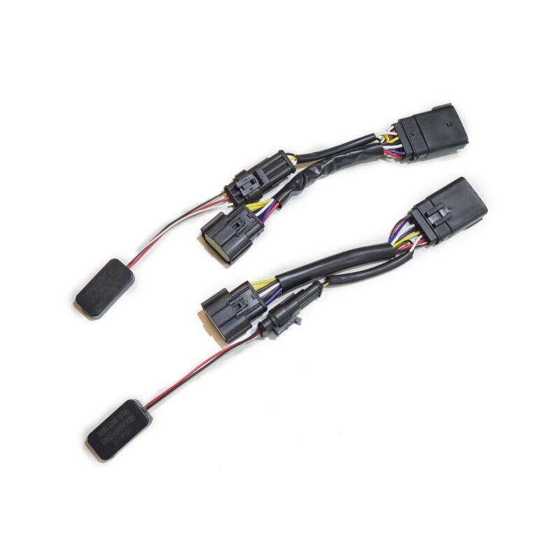 AlphaRex converters for 2019-2022 Ram 2500 to upgrade stock LED headlights to projector headlights.