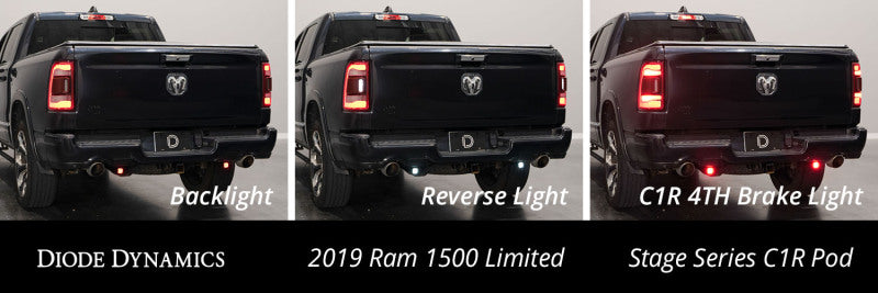 Diode Dynamics Stage Series Reverse Light Kit for 2019-Present Ram C2 Sport