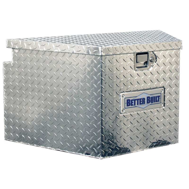 Better Built Bright Aluminum Utility Trailer Tongue Tool Box Model 66012336