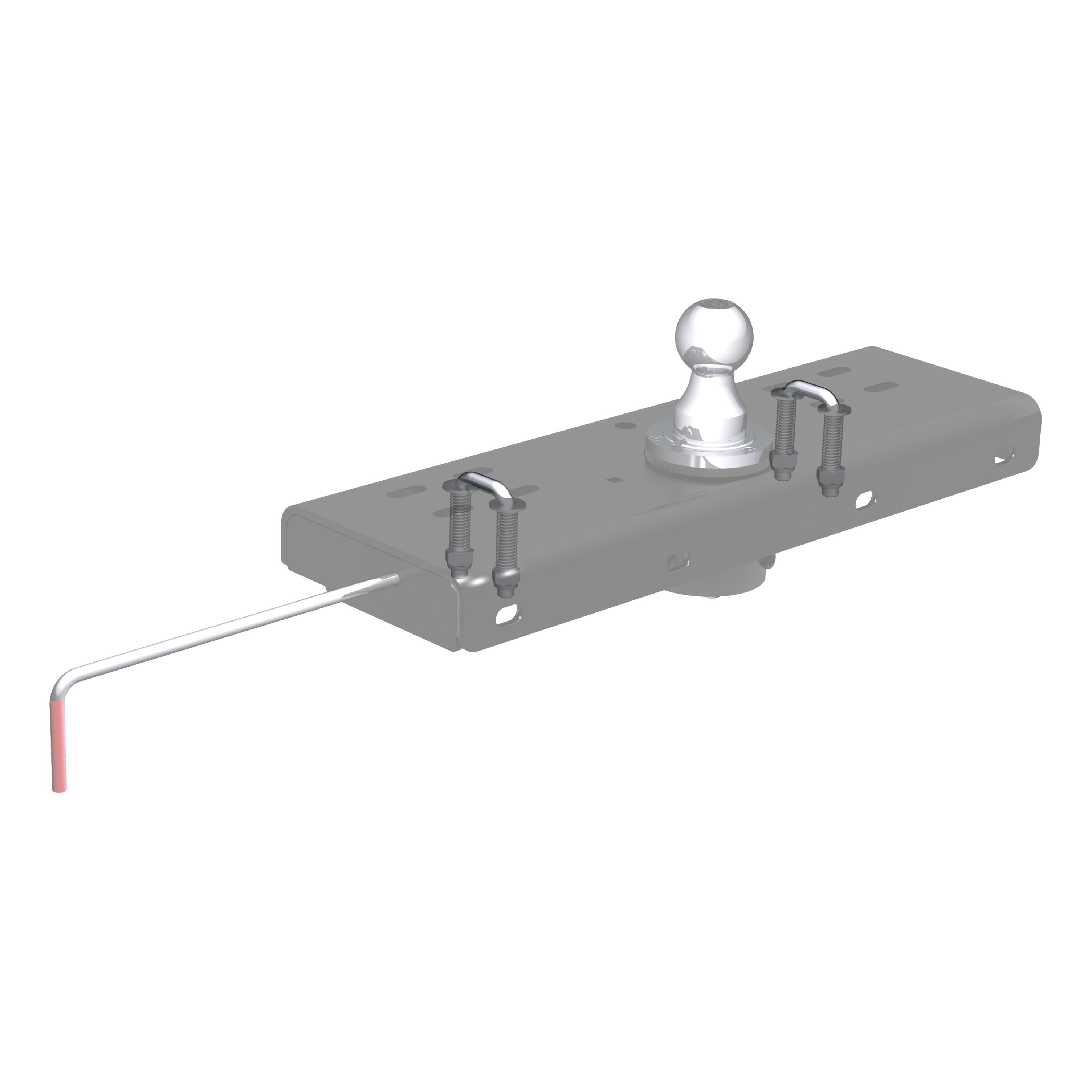 CURT Gooseneck Safety Chain Anchor U-Bolt Kit Model 66113