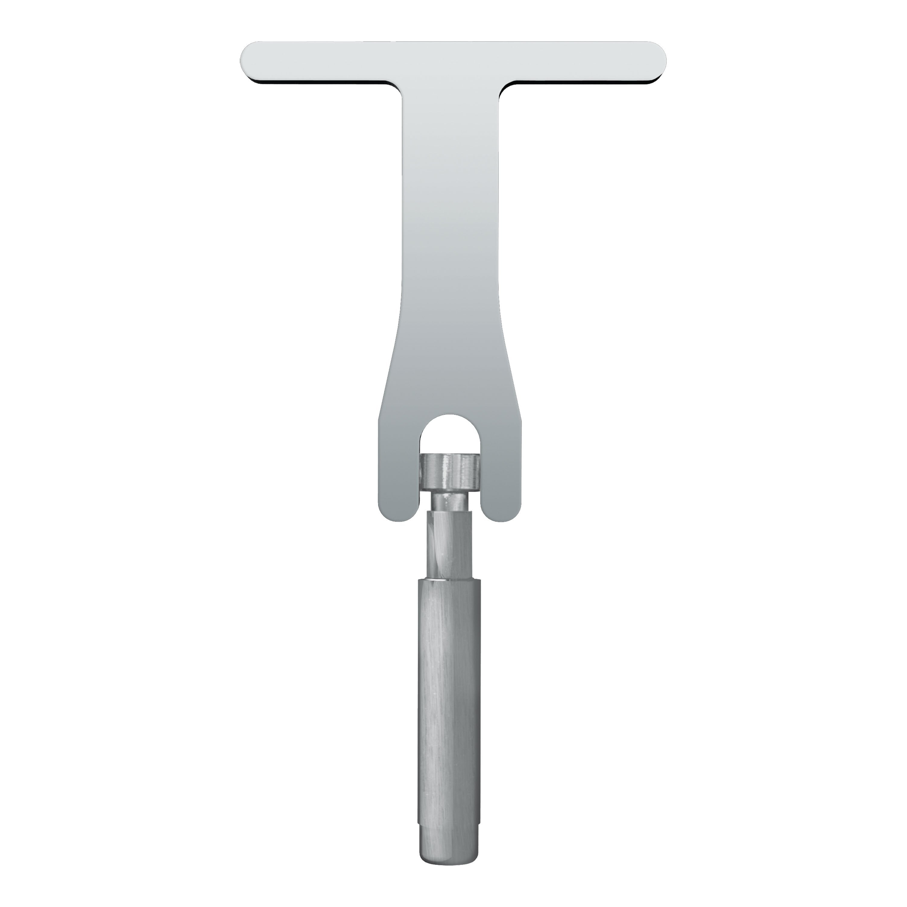 CURT Replacement Folding Ball Gooseneck Hitch T-Handle for CURT #61052 Model 66123