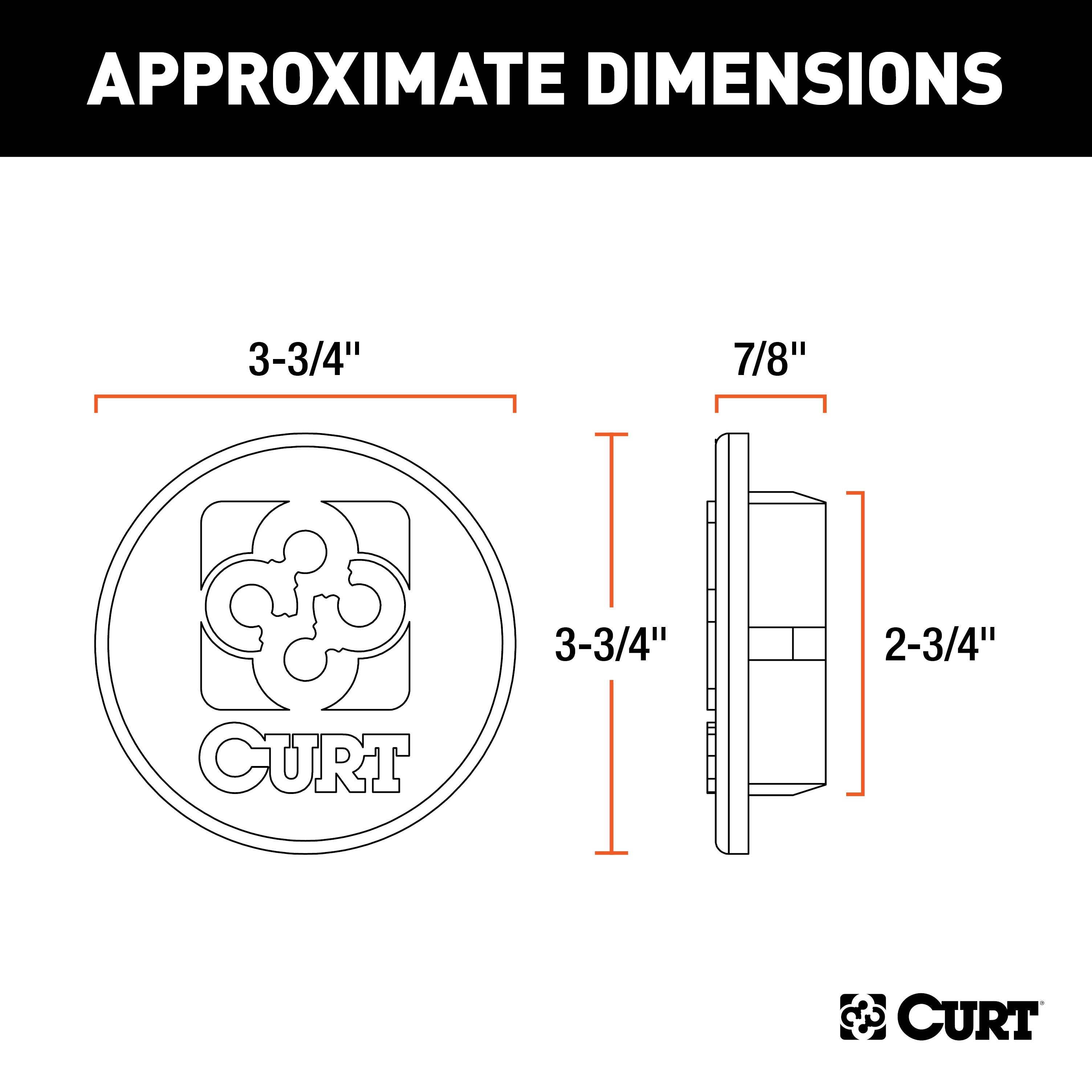 CURT Replacement Black Rubber Gooseneck Hitch Cover Model 66165