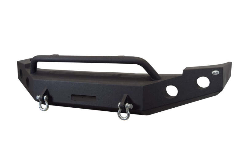DV8 Offroad 07-13 Chevrolet Silverado 1500 Front Bumper - Black Powdercoat