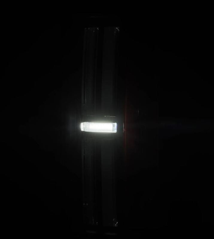 AlphaRex Nova-Series LED tail lights for 07-13 Toyota Tundra in black and red, showcasing modern design and bright illumination.