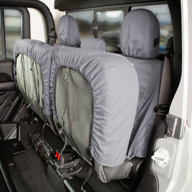 Covercraft 16-20 Honda Pilot/ Carhartt SeatSaver Custom Front Row Seat Covers - Gravel