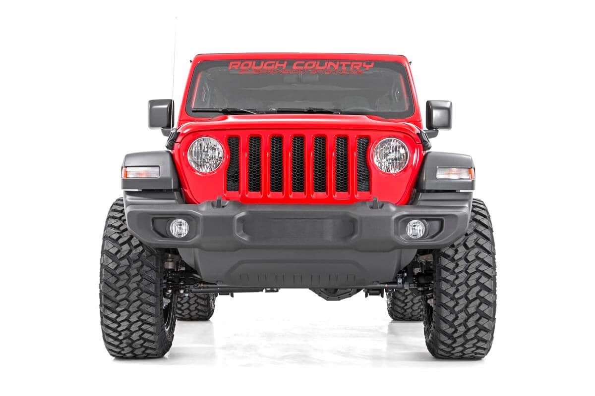 2.5 Inch Lift Kit Coils M1 Jeep Wrangler Unlimited Non-Rubicon 4WD (2018-2023) Rough Country