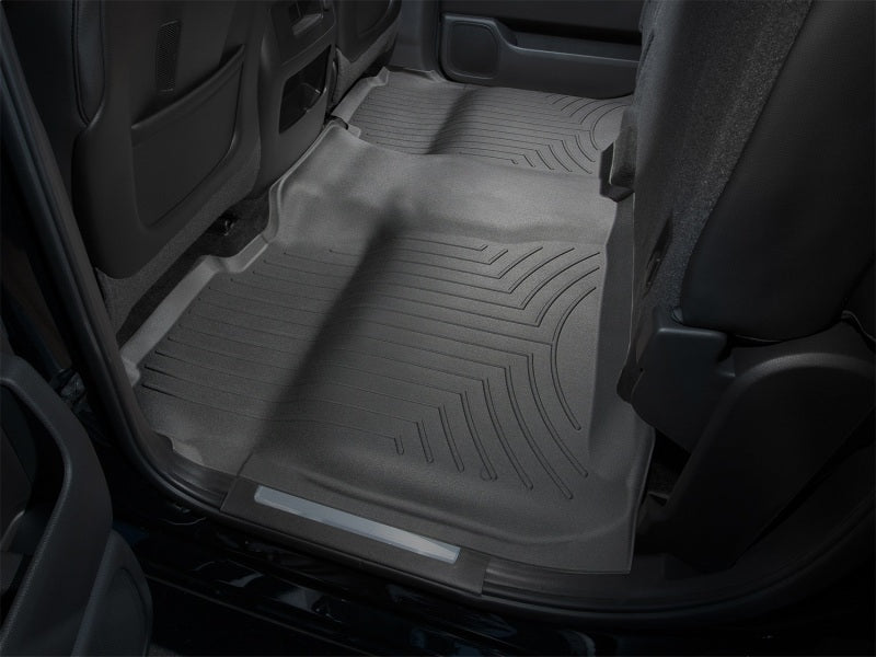 WeatherTech 14+ Chevrolet Silverado Rear FloorLiner - Black