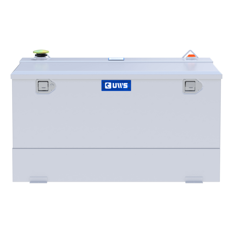 UWS White 85-Gallon Steel-Aluminum Combo Transfer Tank Model ST-85-COMBO-W