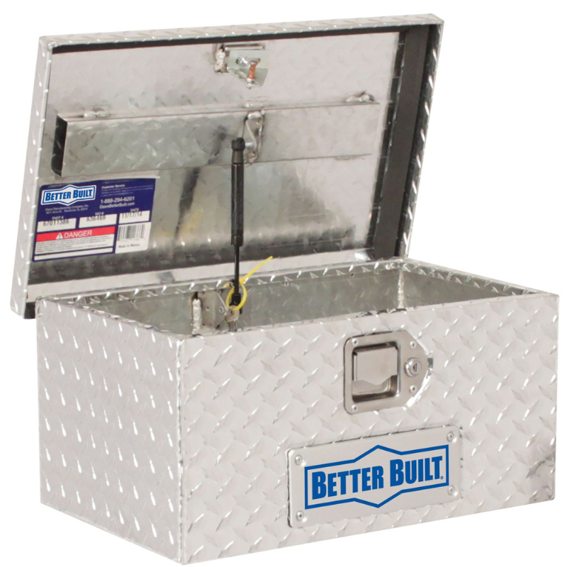 Better Built 20" Bright Aluminum ATV Tool Box Model 67011386