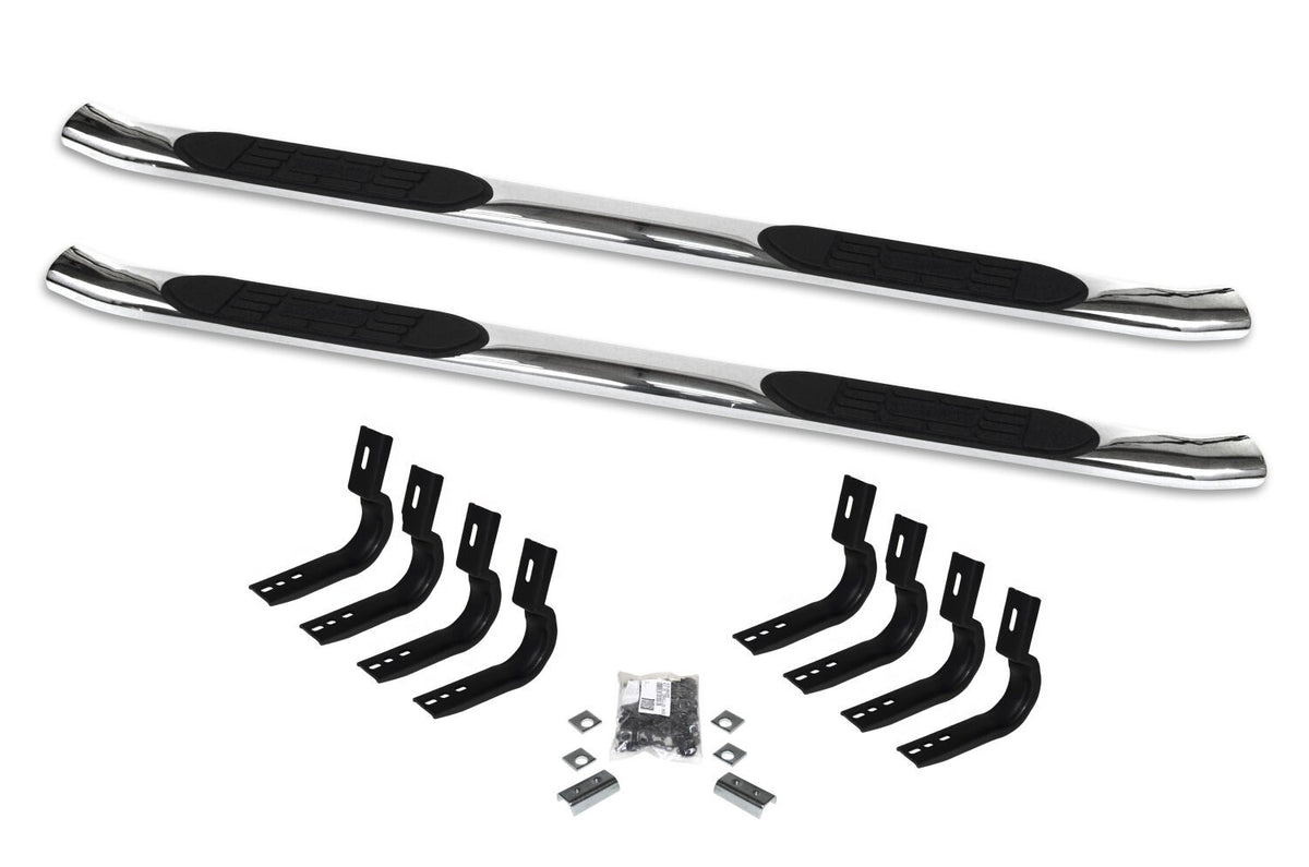 415 Series SideSteps (Cab Length) with Welded End Caps (Gas Only) 2014-2018 Silverado/Sierra 1500/2500 HD Go Rhino