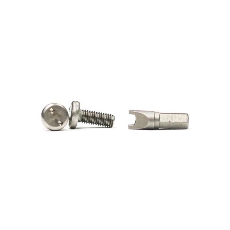 Baja Designs S2/Squadron Pro/Squadron Sport Security Hardware Kit with stainless steel bolt and security tool for installation.
