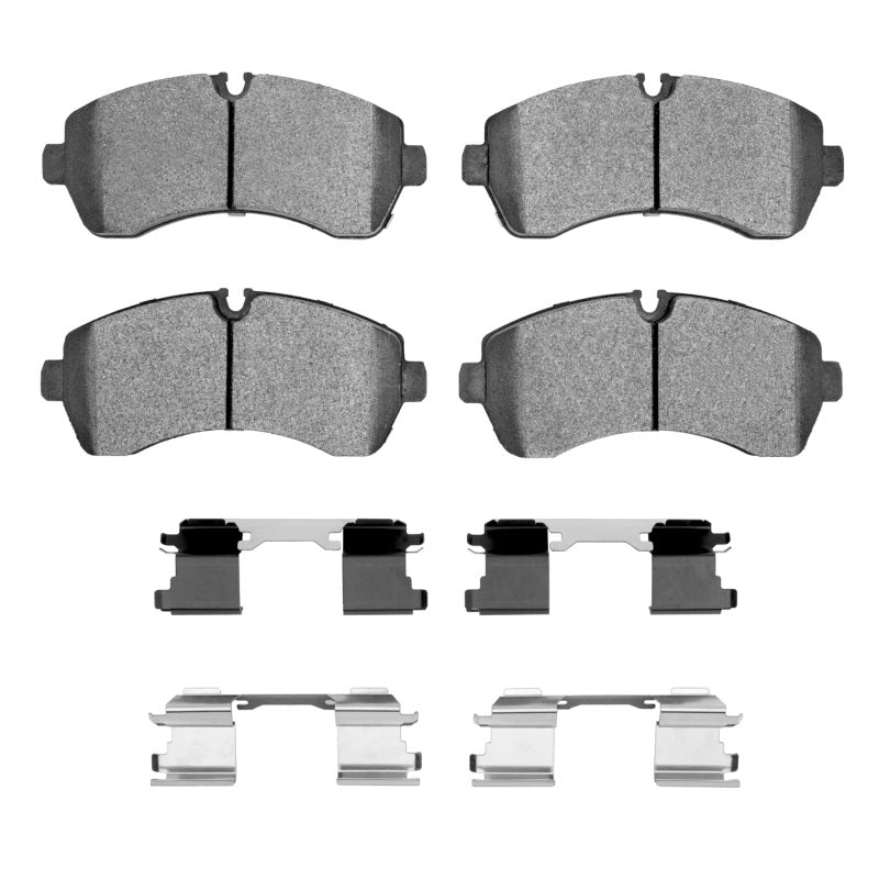 R1 06-24 American Coach Patriot Front/Rear Semi Met Pads & Hardware Kit