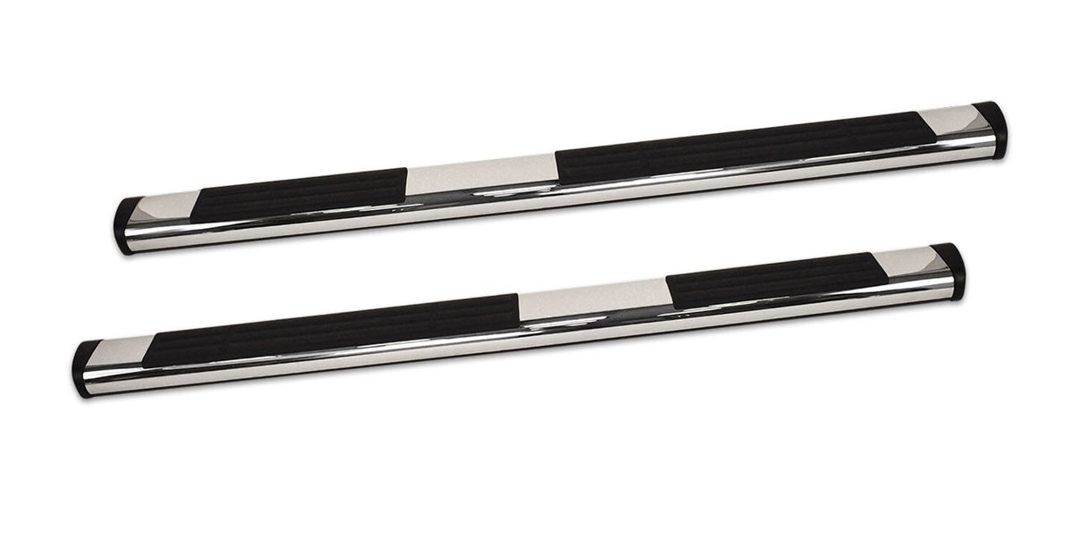 5 Inch OE Xtreme Composite SideSteps Boards Only Chrome 1999-2024 Ford F-250/F-350 2000-2026 Silverado/Sierra 1500 2001-2006 Sierra 2500 HD/3500 Go Rhino