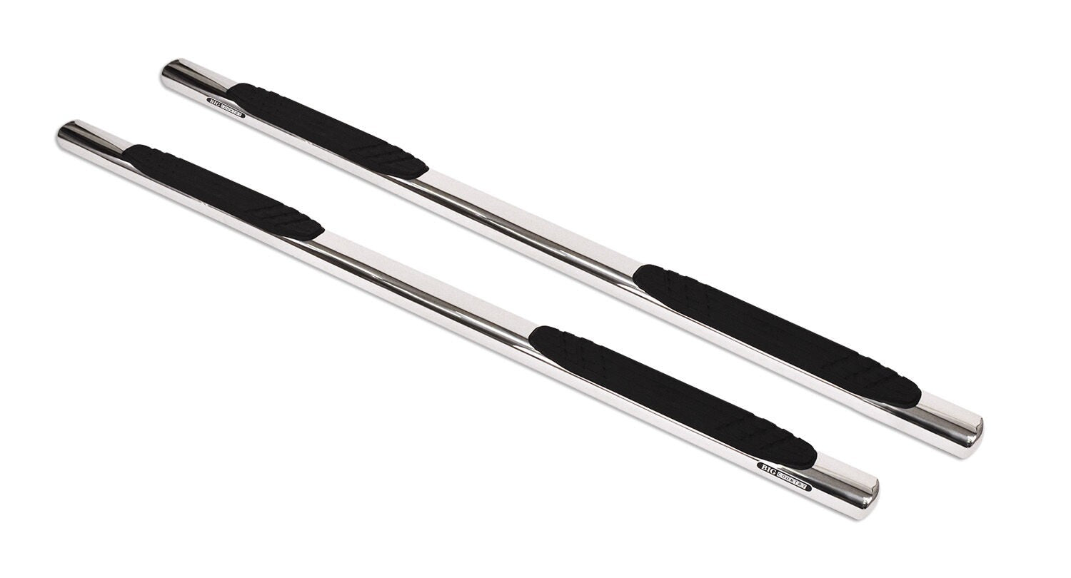 4 Inch OE Xtreme SideSteps With Mounting Bracket Kit Polished Stainless Steel 2019-2026 Ram 1500 Go Rhino